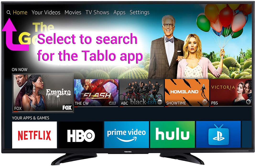 Tablo Find Download App Fire Tv Smart Tv - Toshiba Fire Tv Edition (1200x763), Png Download