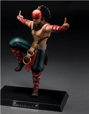 Action Figure League Of Legends Lol Lee Sin 18cm - Lol League Of Legends Action Figure Toy Collect Game (457x457), Png Download