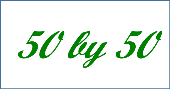 #50by50 #14 See A Play At Ottawa Little Theatre - Calligraphy (653x322), Png Download
