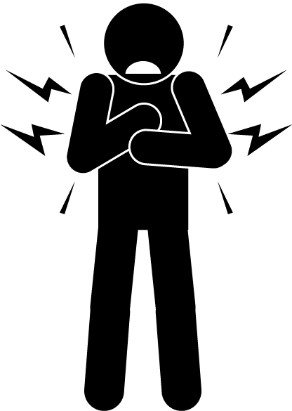 Fettler Health Vector Freeuse - Chest Pain Clip Art (565x598), Png Download