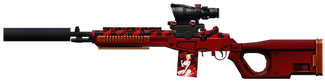 M308 Heart Attack - Payday 2 M308 Skin (360x360), Png Download