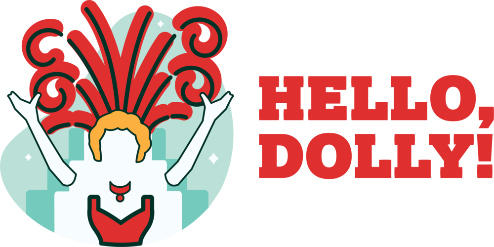 Lyric Hello Dolly Full No Bg - Lyric Theatre Hello Dolly (1000x500), Png Download