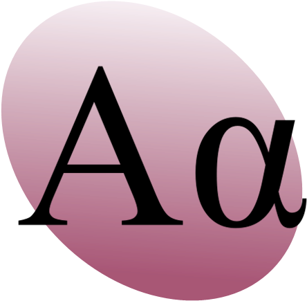 P Language Icon Redpurple - Alpha Greek Letter (469x469), Png Download