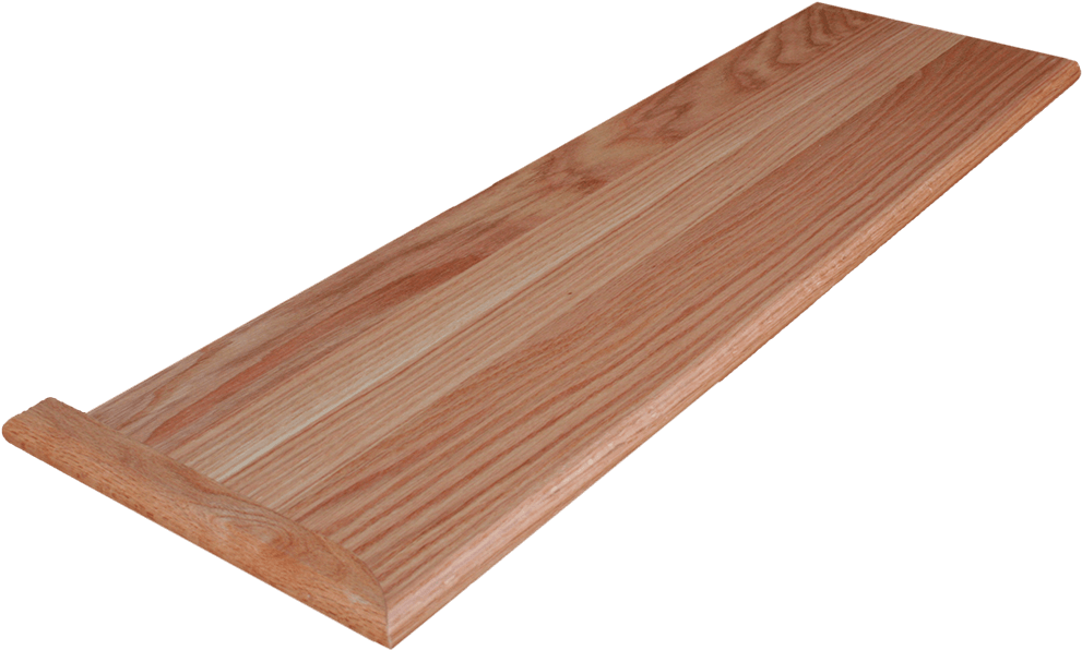 Red Oak Stair Tread - Oak Stair Treads (1000x628), Png Download