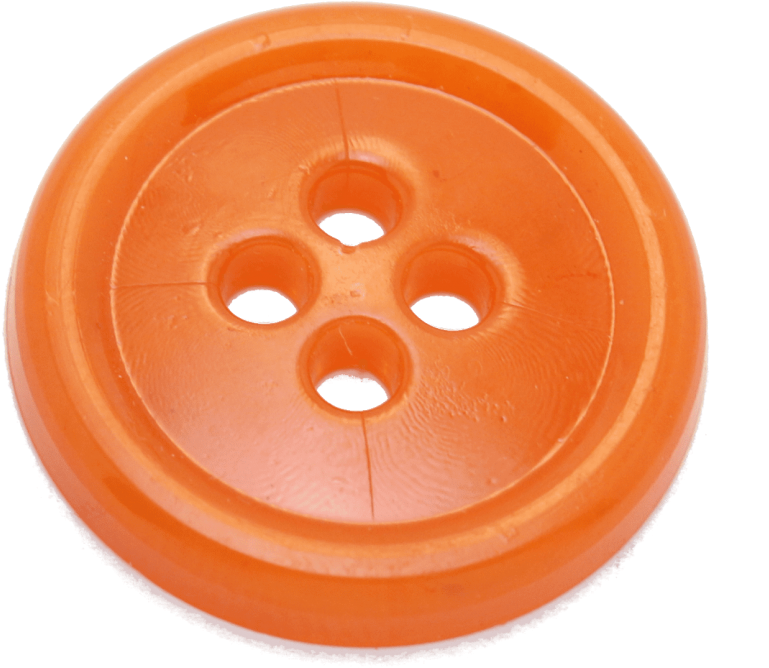 Free Png Sewing Orange Button Png Images Transparent - Orange Clothes Button (850x746), Png Download