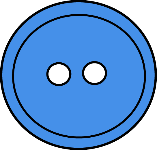 Clothing Button Clipart Sewing Button Clipart - Button (544x522), Png Download