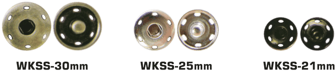 Metal Sewing Button Snap - Sewing (768x259), Png Download