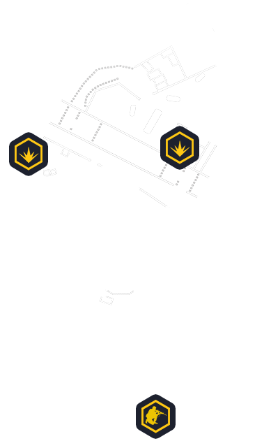 Map With Objectives - Pool (920x920), Png Download