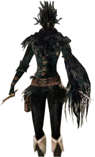 Fume Sorcerer - Dark Souls Mage Png (322x535), Png Download