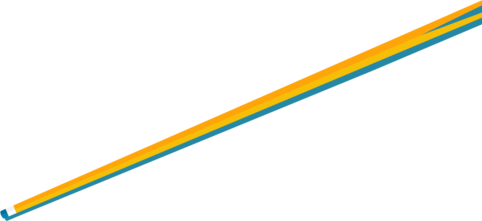 Slide1 Slide1-stick - #2 Pencil (1668x808), Png Download