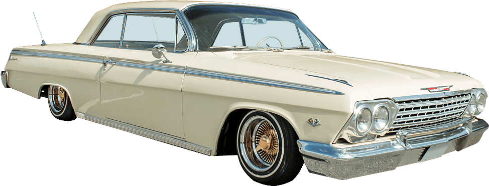 1962 Chevrolet Impala Ss Hardtop - Chevrolet Impala 1962 Png (973x423), Png Download