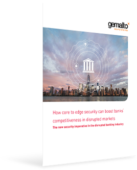 How Core To Edge Security Can Boost Banks' Competitiveness - Flyer (600x375), Png Download