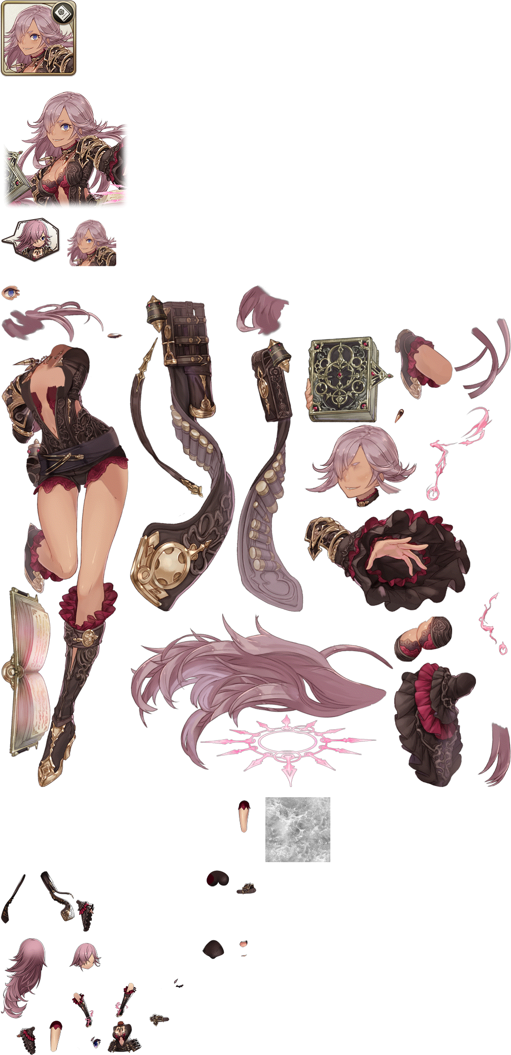 Click For Full Sized Image Cinderella - Sinoalice Cinderella (1044x2102), Png Download