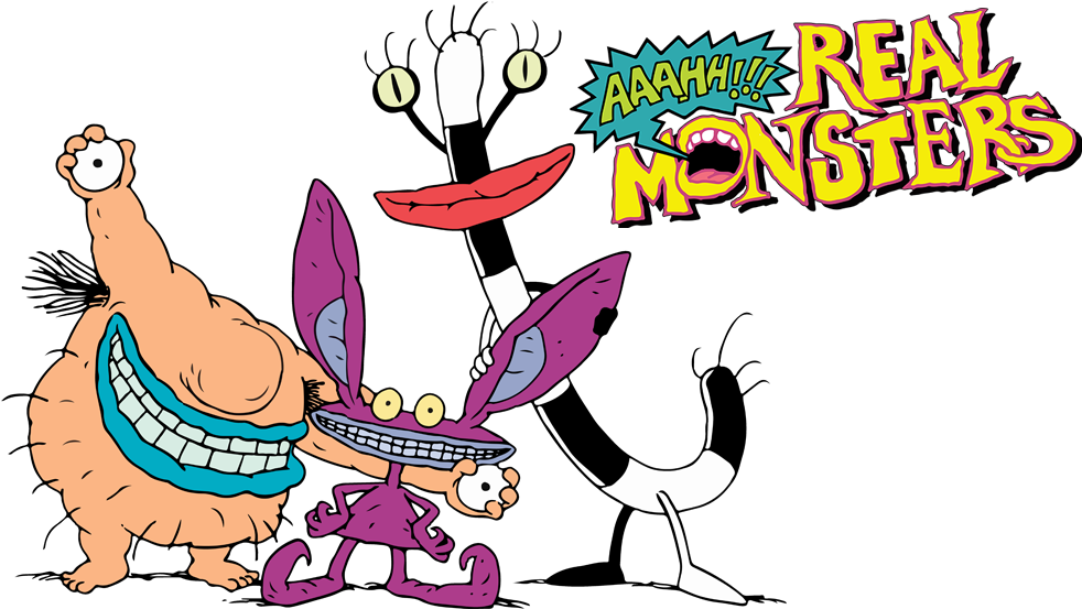 Zakaz On Twitter - Krum Ahh Real Monsters (1000x562), Png Download