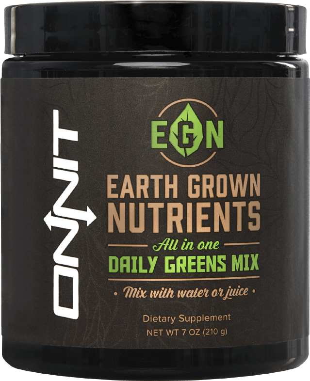 Product Photo - Onnit Earth Grown Nutrients Daily Greens Mix (735x1000), Png Download