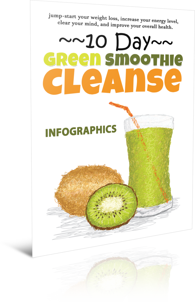 10-day Green Smoothie , Lose Weight, Boost Your Energy, - Smoothie (651x1024), Png Download