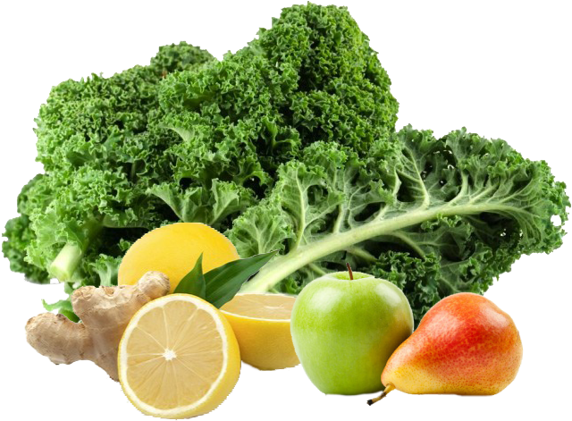 Green Smoothie - Organic Kale (650x510), Png Download