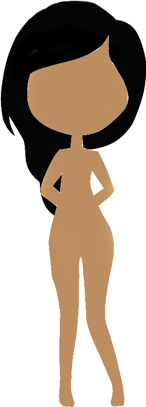 Bases Para Dolls Png - Base Para Dolls Morena (543x900), Png Download