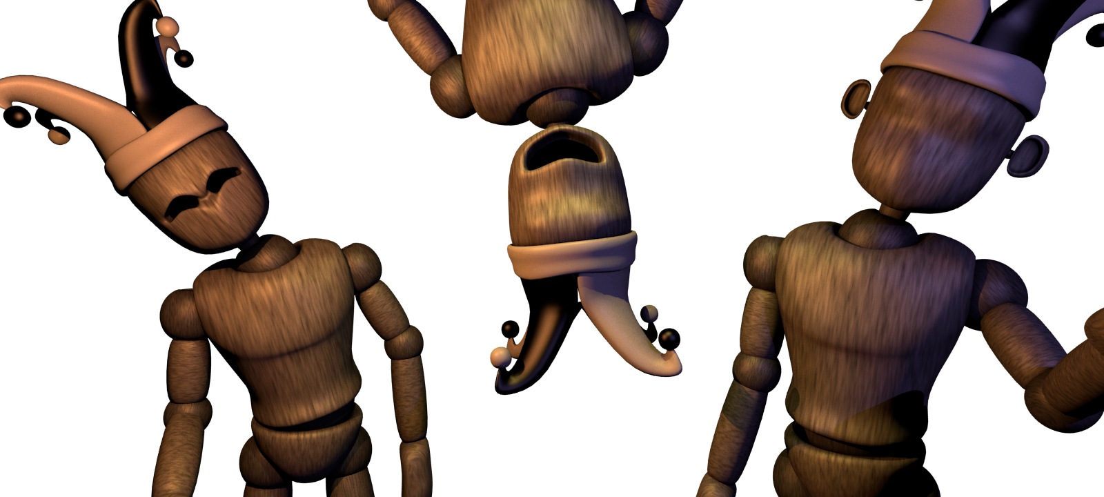 File History - Fnaf The Twisted Carnival Prize Dolls (1600x720), Png Download