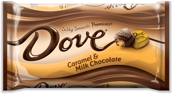 Promises® Silky Smooth Caramel Milk Chocolate - Dove Dark Chocolate Silky Smooth Promises Chocolate (668x639), Png Download