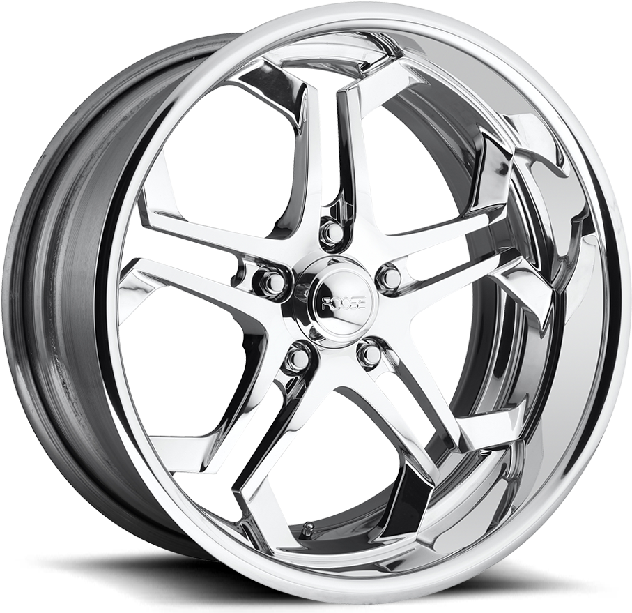 5 Lug Polished - Foose Impala Concave Wheel (1000x1000), Png Download