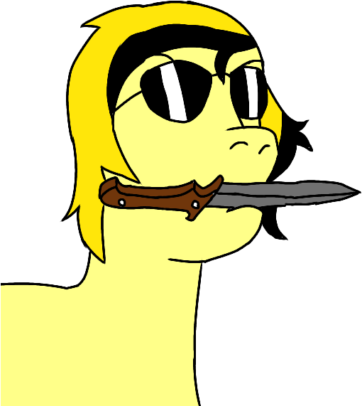 Dale Gribble, King Of The Hill, Knife, /mlpol/, Oc, - Cartoon (600x600), Png Download