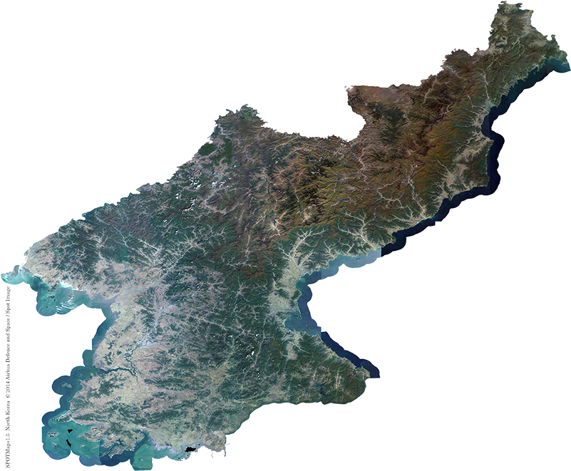 Spotmaps 1 - 5 - North Korea - Japan (800x800), Png Download
