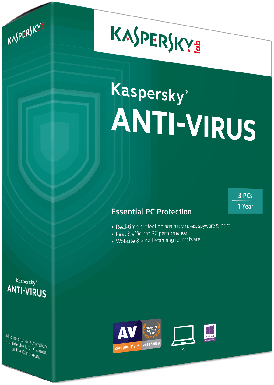 Kaspersky Antivirus - Kaspersky Anti Virus 2011 (357x500), Png Download