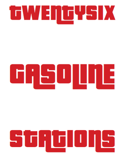 Cover - Twentysix Gasoline Stations (798x506), Png Download