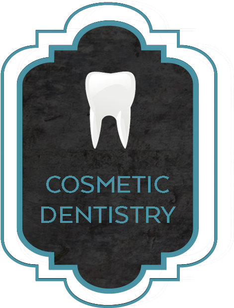 Cosmetic Dentistry Icon - Label (545x650), Png Download