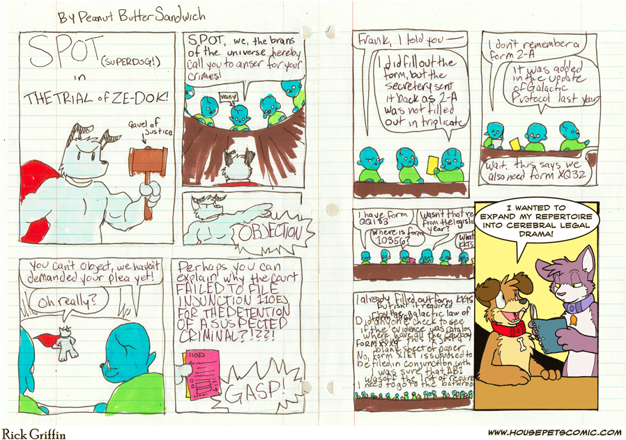 The Pending Litigation Of Spot - Comics (913x675), Png Download