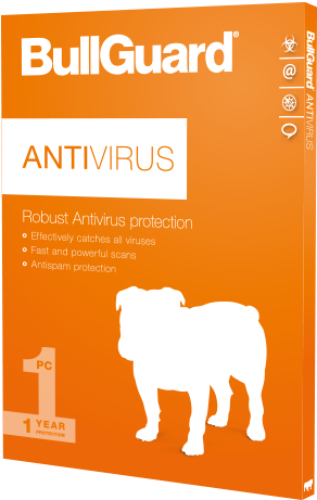 Antivirus Security - Bullguard Internet Security 2017 (324x460), Png Download