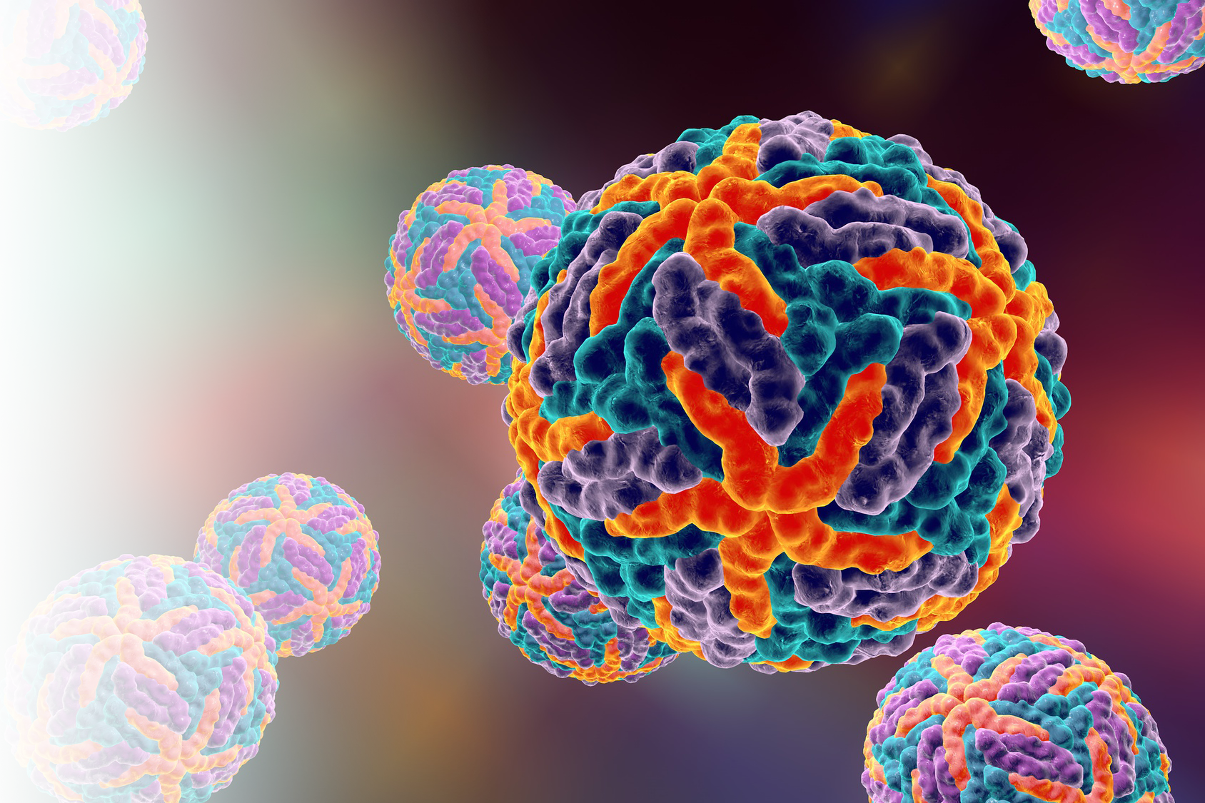 39 Pm 11411 Fever 12/10/2015 - Dengue Virus Structure 3d (1688x1125), Png Download