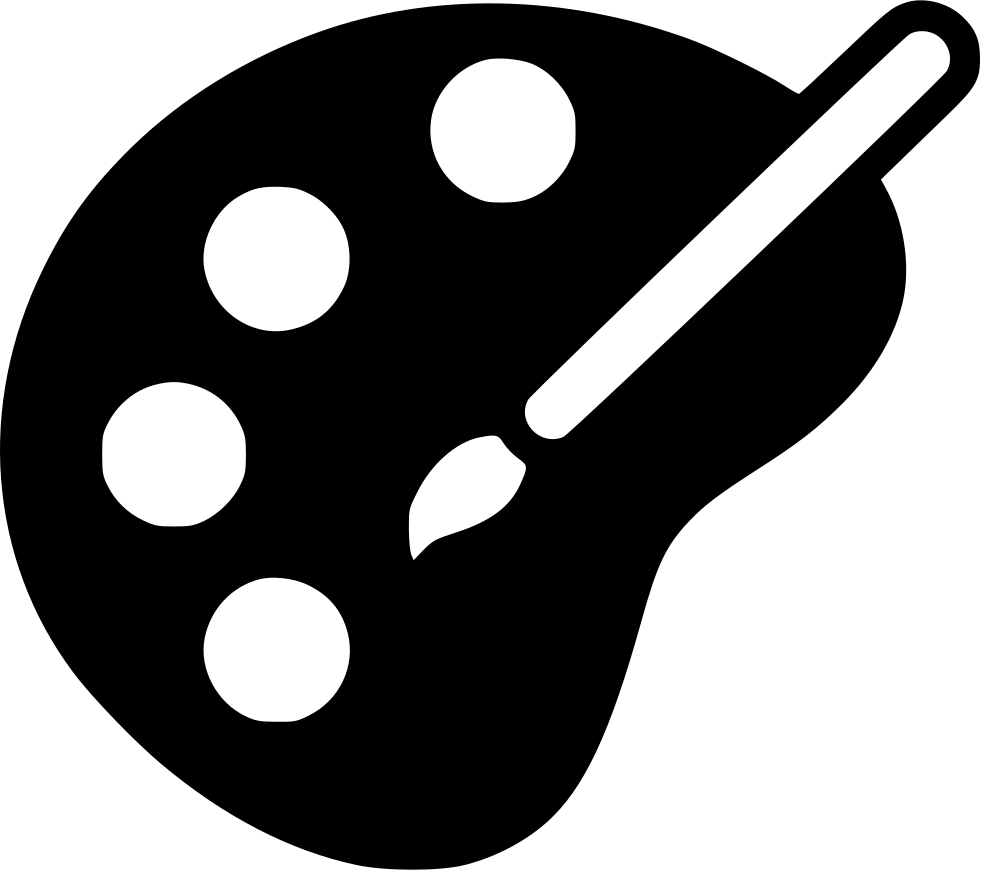 Painter Paint Art Artwork Comments - Icon Paint Png (981x870), Png Download