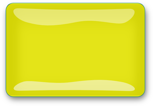 Whitr Glossy Rectangle Button Clip Art At Clker - Clip Art (600x418), Png Download