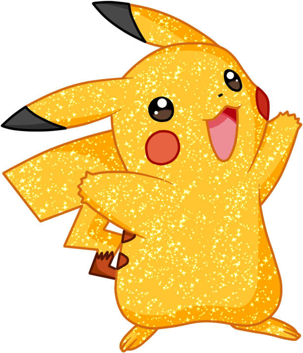 Shiny Pikachu - Shiny Pikachu Transparent Background (630x850), Png Download