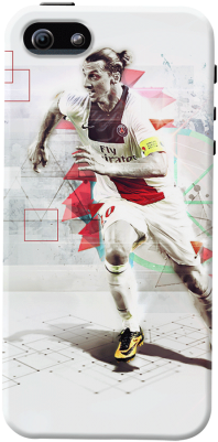 Zlatan Ibrahimovic Case For Iphone 5/5s - Mobile Phone Case (300x400), Png Download