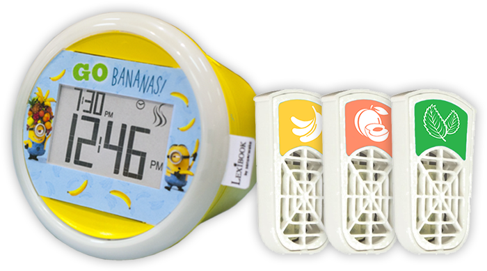 Minions Kids Alarm Clock Pack - Digital Clock (800x420), Png Download