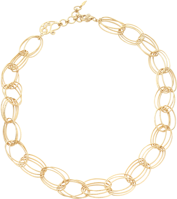 20k Eternity Spring Link Necklace - Necklace (800x800), Png Download