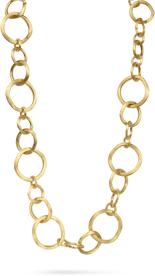 Cb1560 Y - Marco Bicego Jaipur Link Large Gauge Convertible Necklace (1000x1000), Png Download