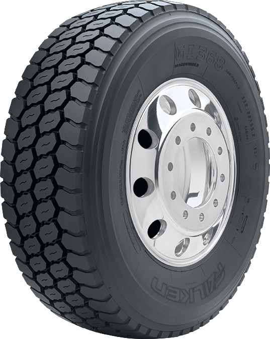 Gi-368 Tire - Falken 425 65r22 5 (537x673), Png Download
