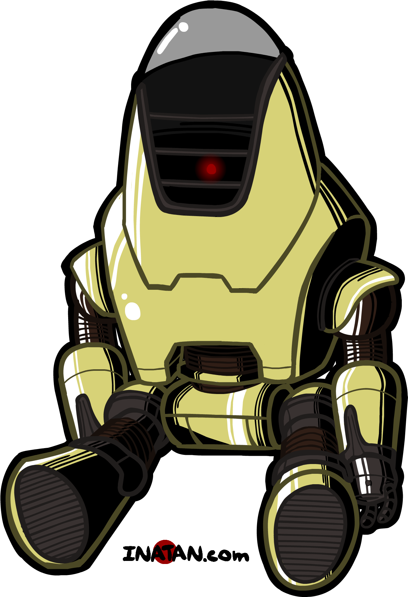 The New Protectron In Fallout 4 Is So Cute - Fallout Protectron Cute (1373x1961), Png Download