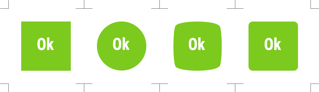 Oknotizie Share Button - Circle (1600x573), Png Download