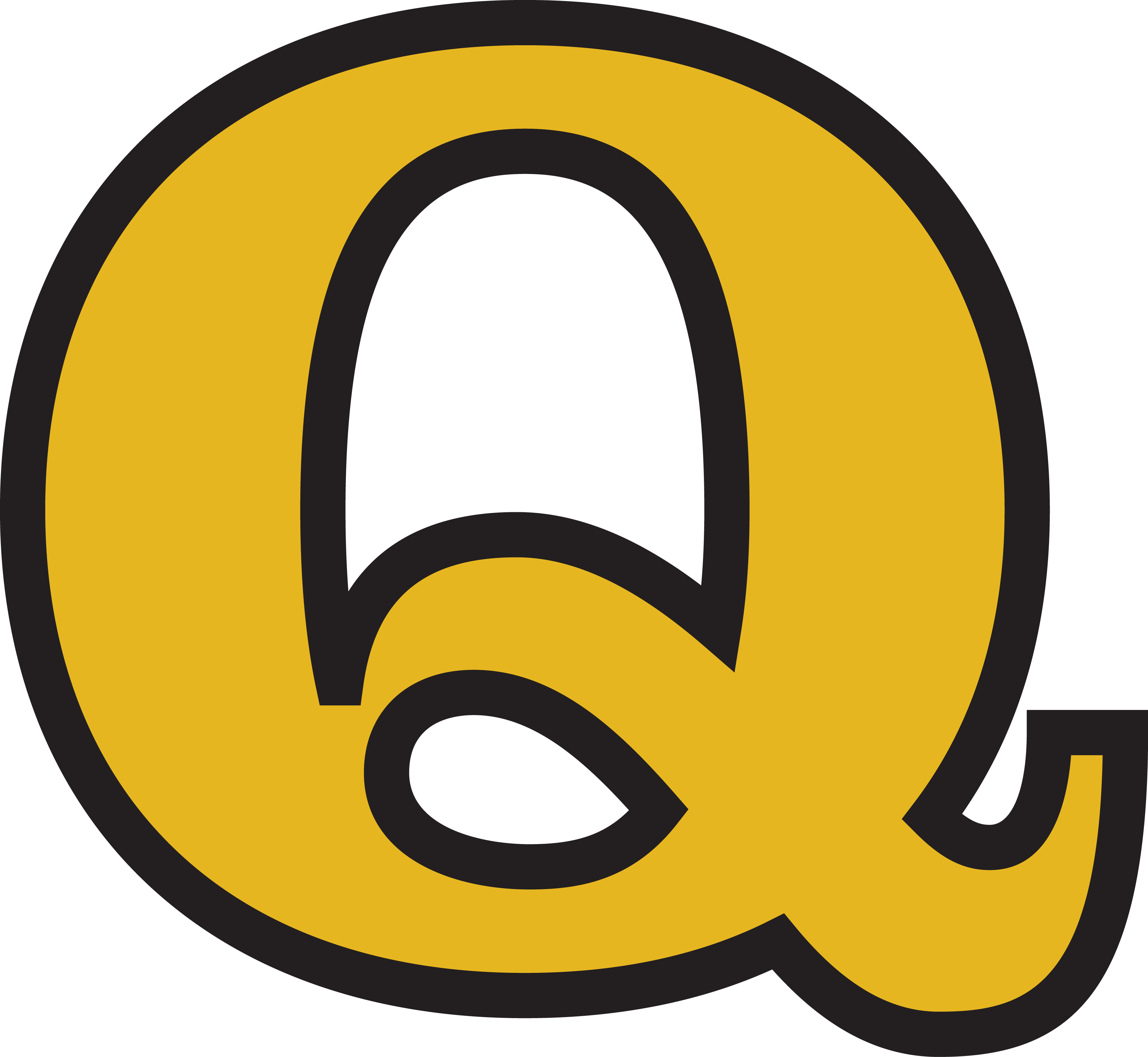 Q&a - Circle (3425x3153), Png Download
