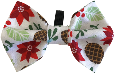 Garland Bow Tie © - Christmas Day (600x450), Png Download