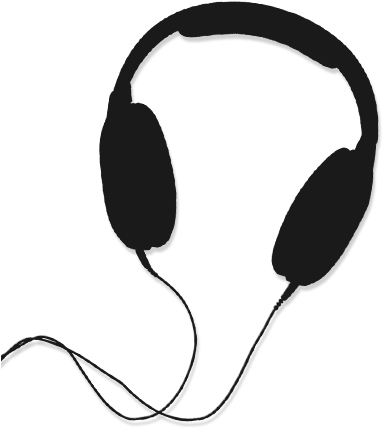 Headphones (382x474), Png Download