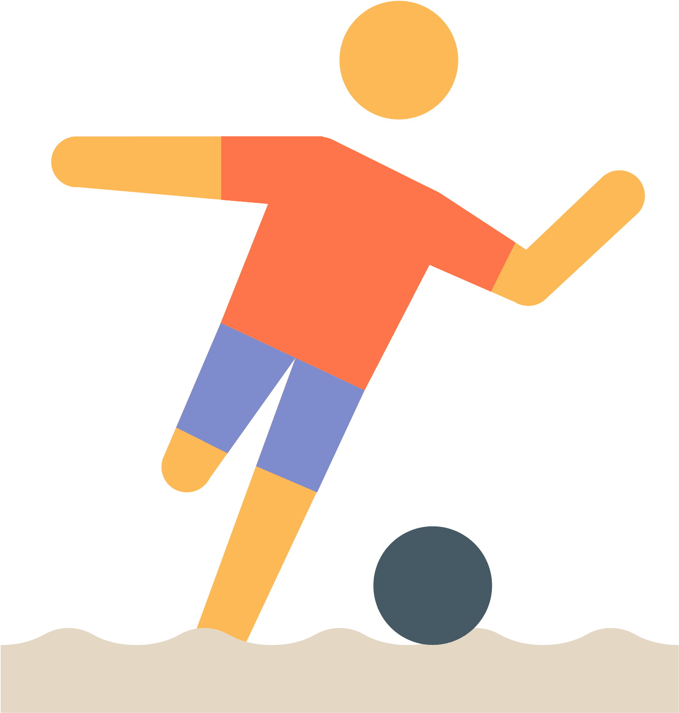 Soccer Player Icon - Soccer Player Icon Png (1600x1600), Png Download