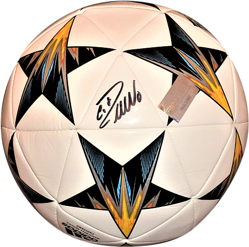 Cristiano Ronaldo Autographed Uefa Champions League - Cristiano Ronaldo (500x500), Png Download