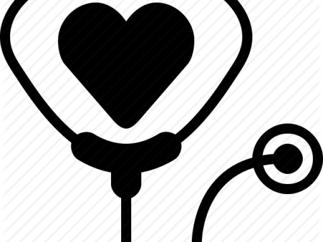 Heart Icons Stethoscope - Stethoscope Heart Icon Transparent (640x480), Png Download