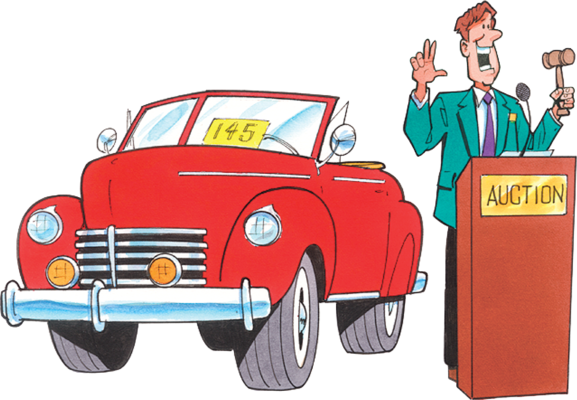 Terminologies Of Online Auction Bidding - Win The Auction Transparent (577x400), Png Download